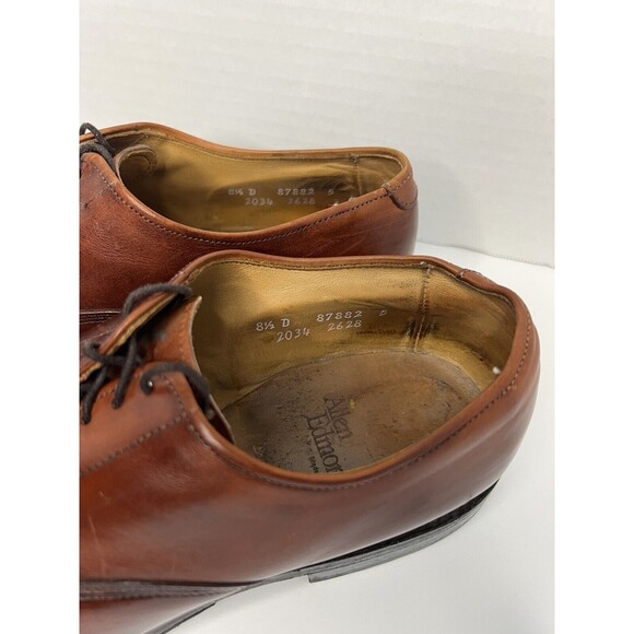 Allen Edmond Fifth Avenue Cap Toe Byron Dark Chili Brown Size 8.5 D Dress Shoes main image 10